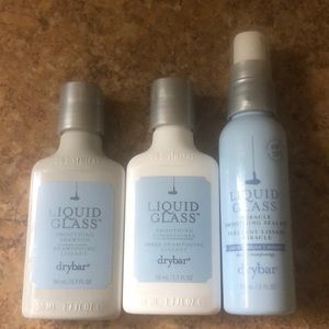Travel Size Dry Bar Liquid Glass Trio